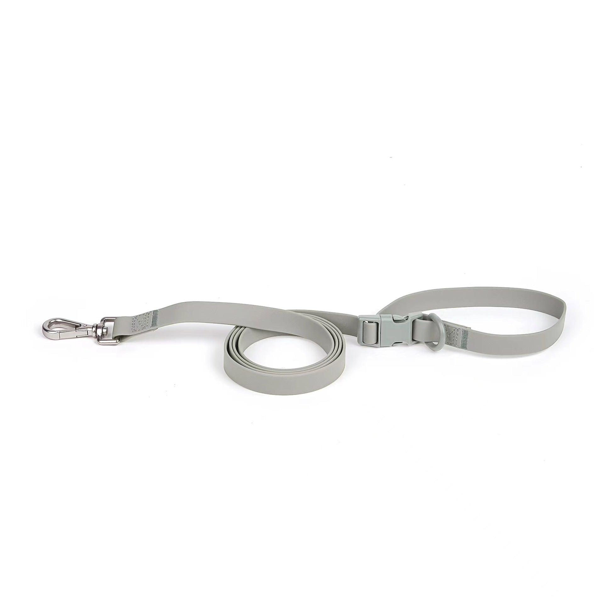 Dog leash on a white background