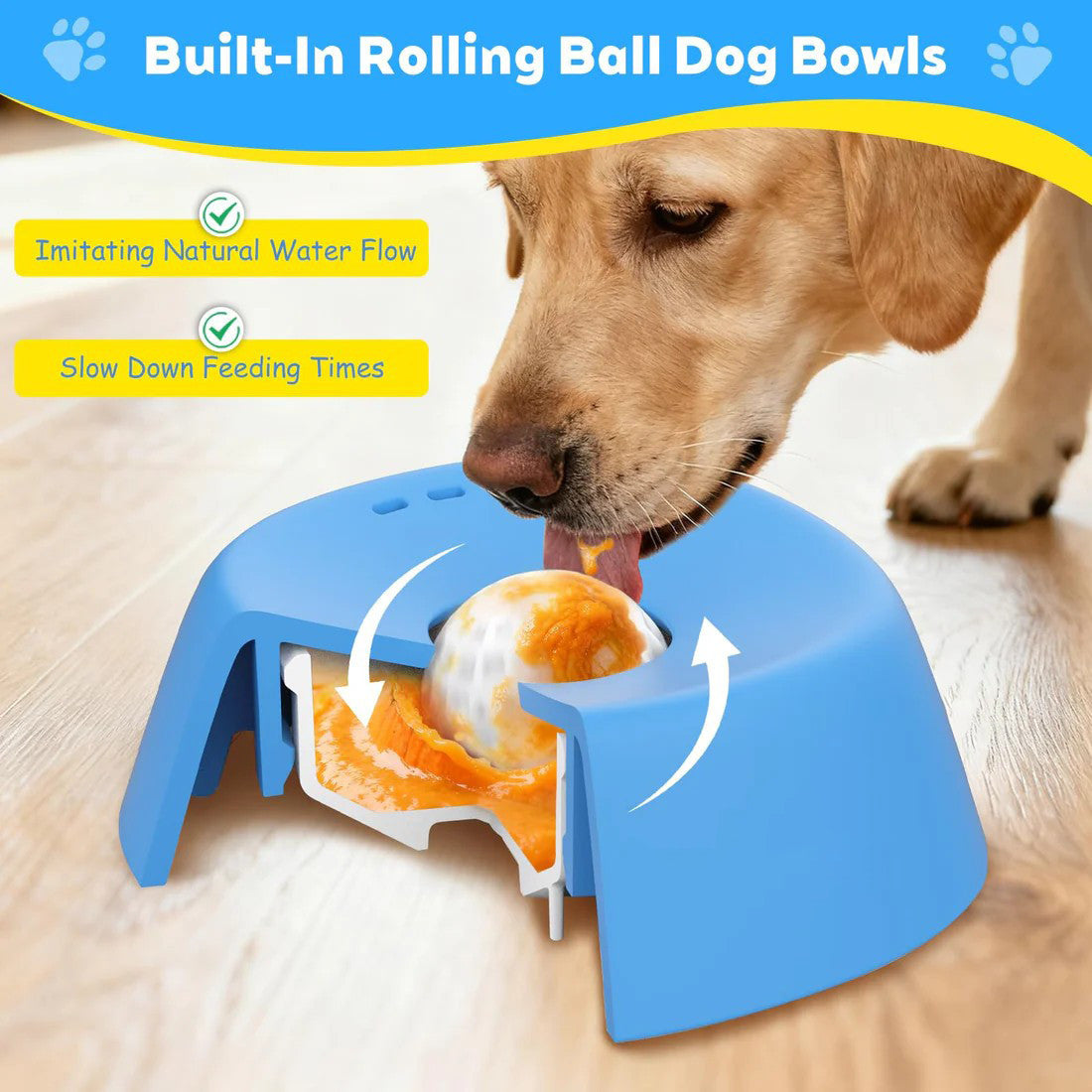 Non-Spill Drinking Bowl