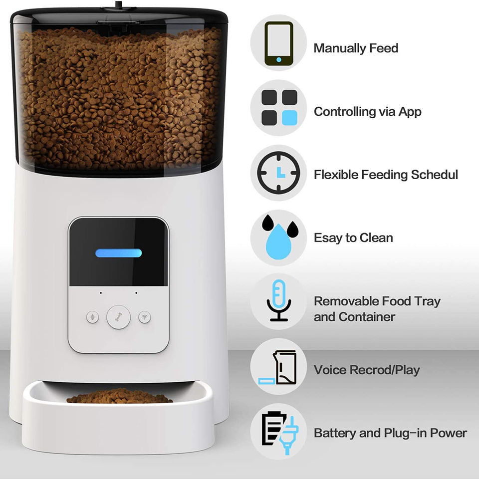 Smart Automatic Pet Feeding Station