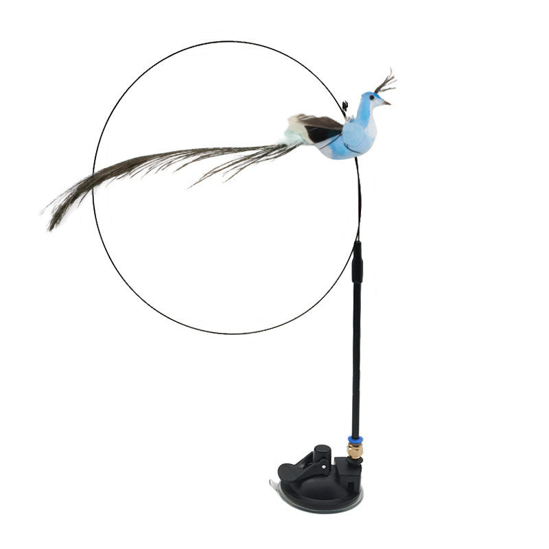 Fishing lure with a stand on a white background