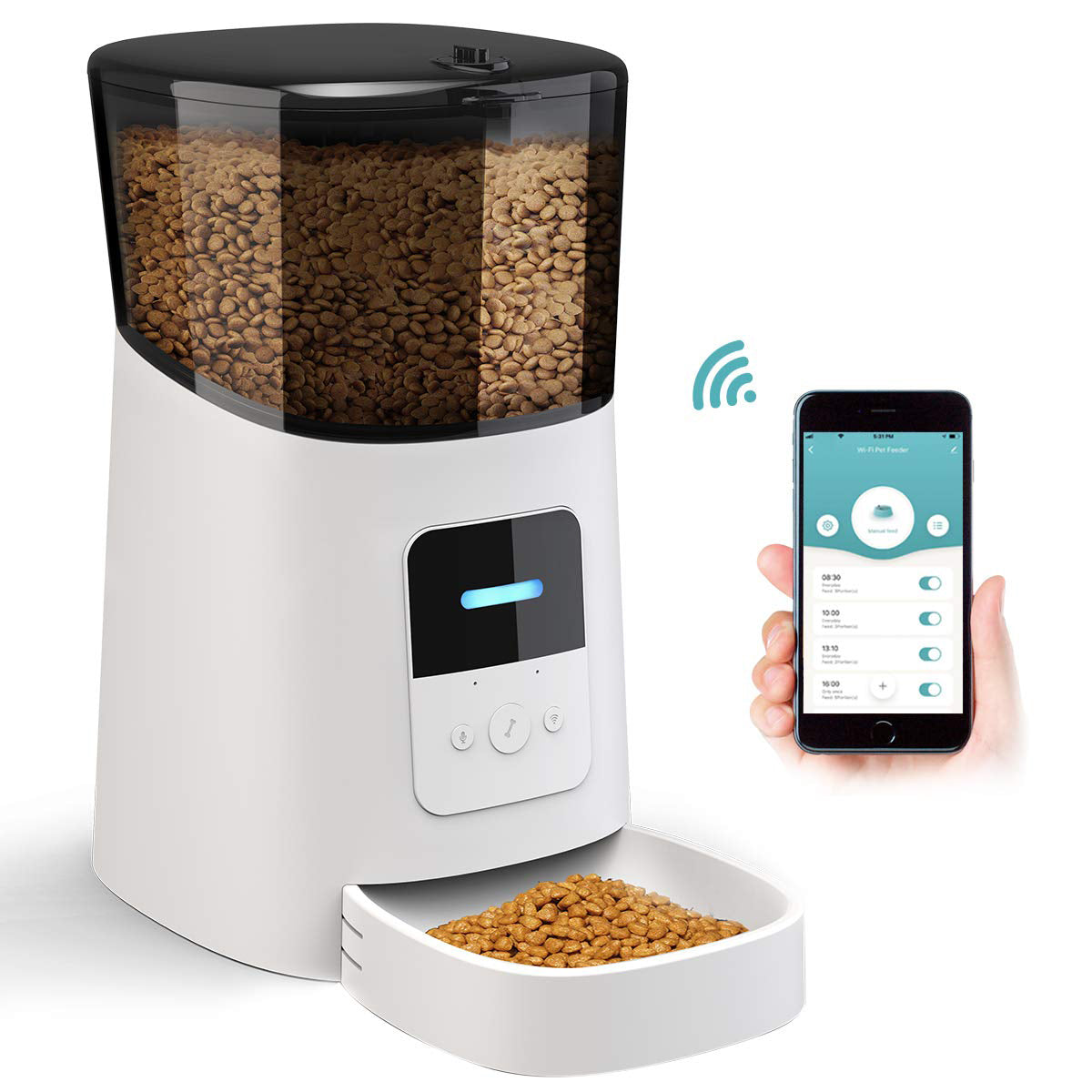 Smart Automatic Pet Feeding Station